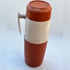 Vintage Thermos Model 6402 for 70s Camping Gear